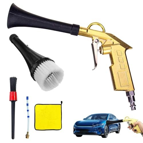 Tornado Detailing Car Cleaning Gun with Metal Nozzle | Interior Drying Air Gun |