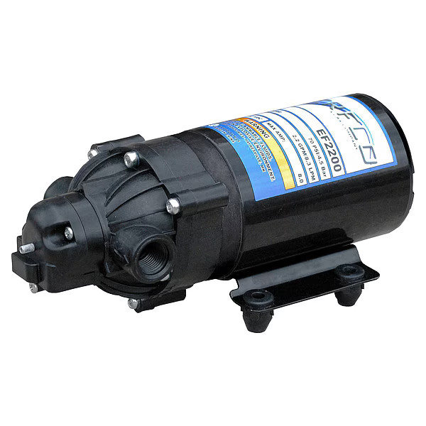 Everflo Elec Spryer Pump,PolyP,3Cmb,2.2gpm,70psi EF2200-BOX Everflo EF2200-BOX