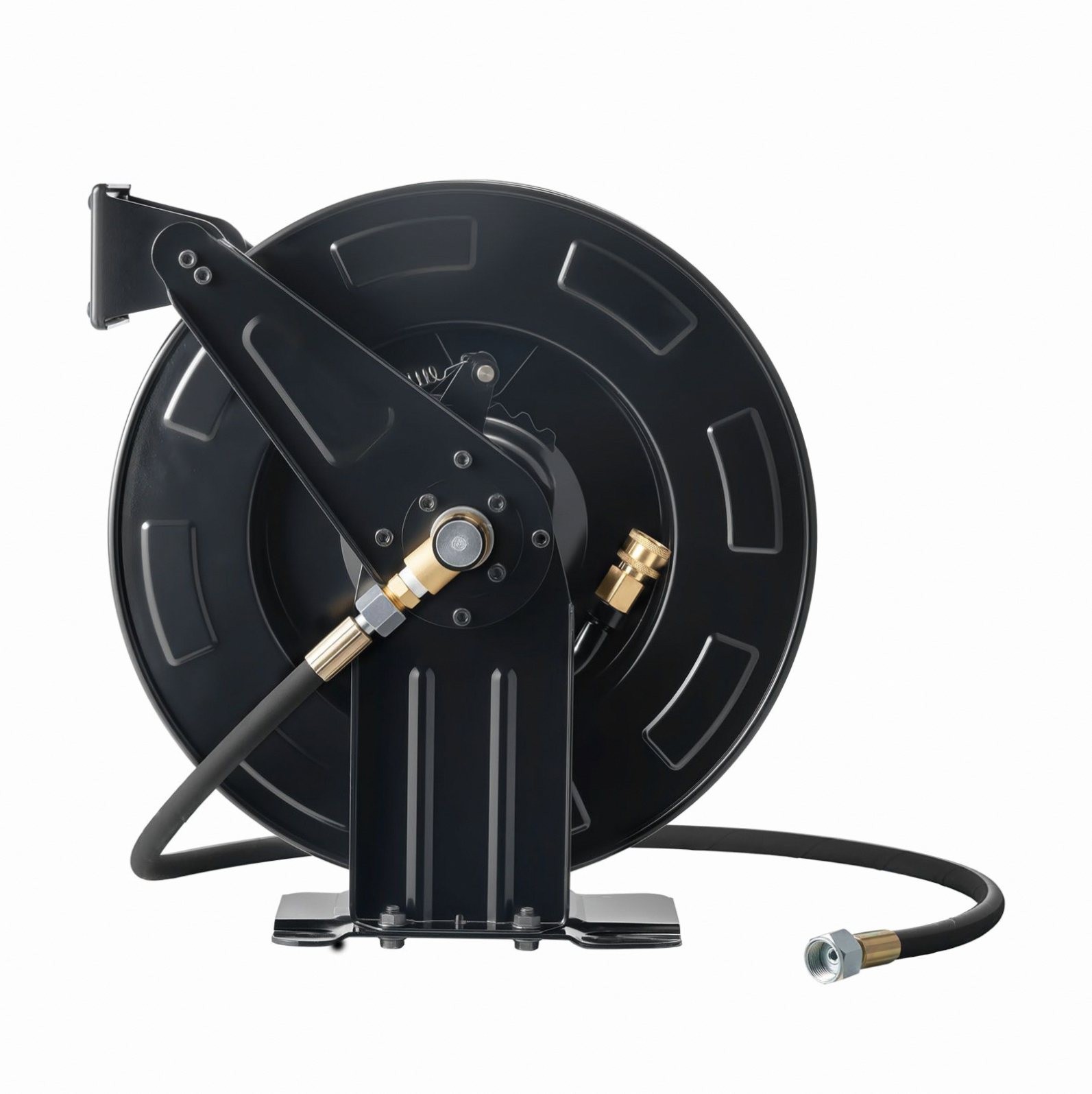 Pressure Washer Hose Reel 50ft 3/8in Auto-Rewind 4000PSI