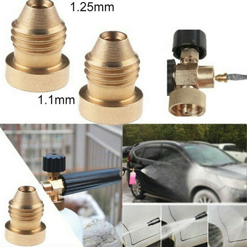 1.1mm/1.25mm/1.4mm Foam Cannon Orifice Nozzle Tips Thread NozzleAUSHIJ9AL