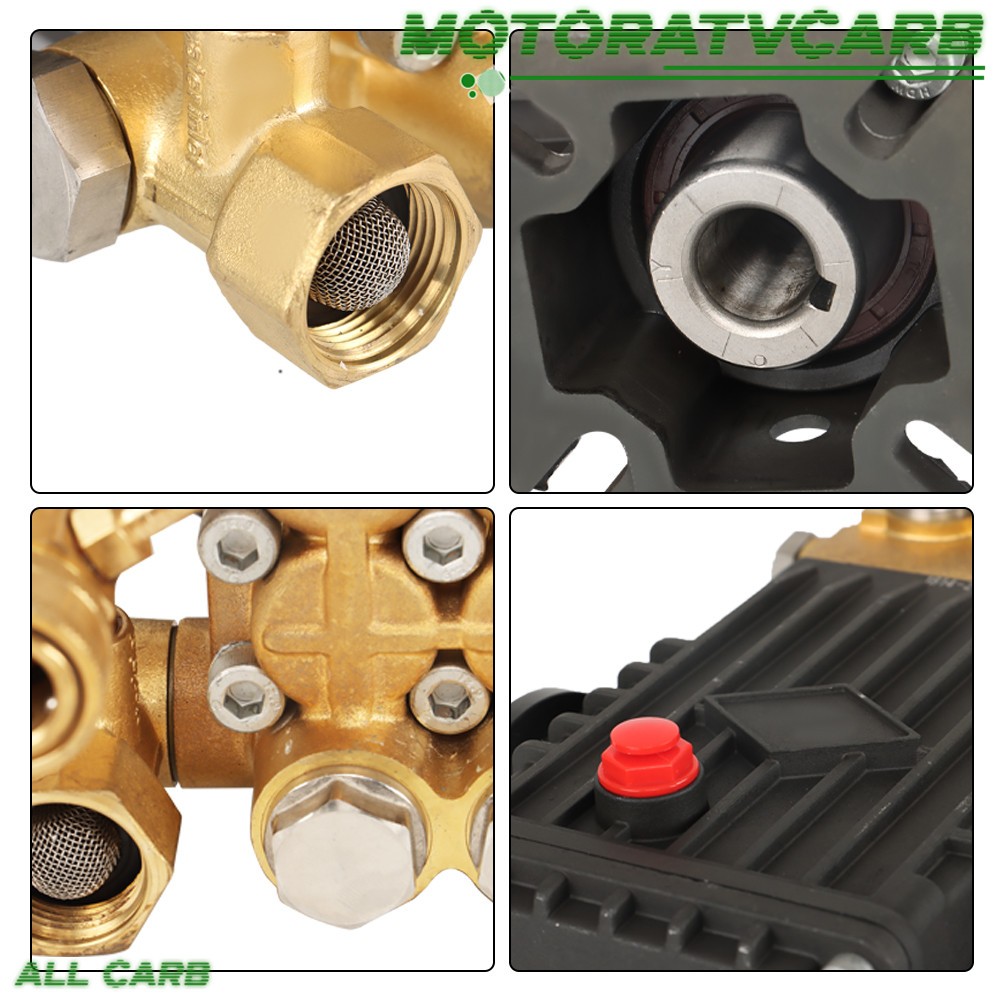 ALL-CARB # 3WZ-1506.5A 3000 psi 3.1 gpm, 3/4-in Shaft Pressure Washer Pump