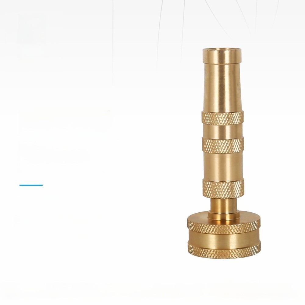 Outdoor Brass Hose Nozzle for Lawn Garden Car Wash and Pressure Cleaning