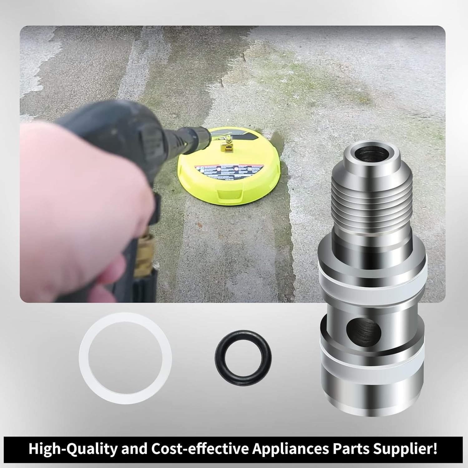 Battery Powered Rotary Flat Surface Cleaner Repair Kit – 12″ to 14″ Compatible