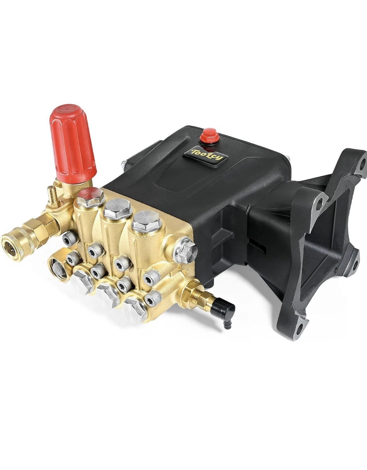 TOOLCY Pressure Washer Pump 3600-4400 PSI Max, 1″ Shaft Horizontal Plunger 4 GPM