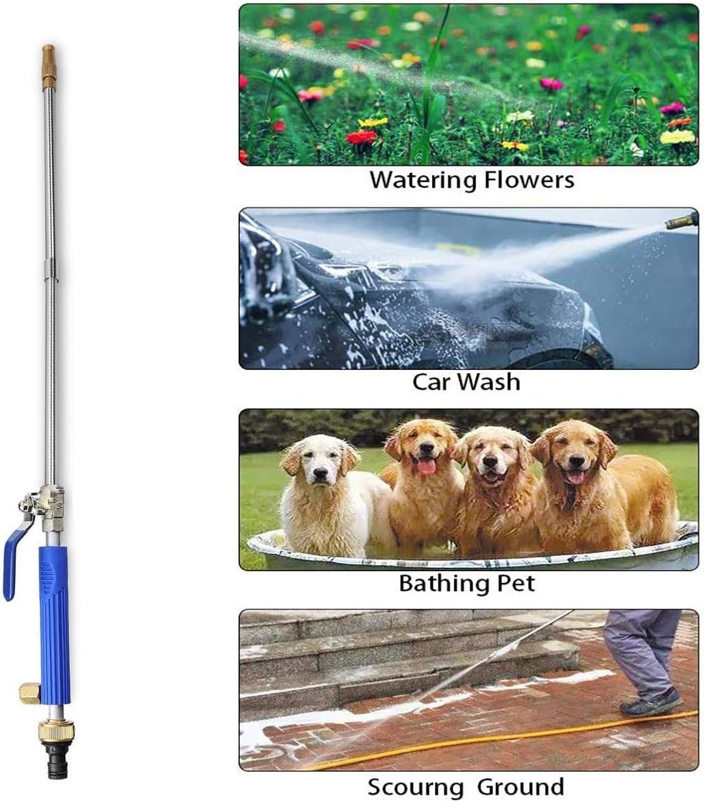 Professional Quality High Pressure Washer Wand with 3 Interchangeable Nozzles