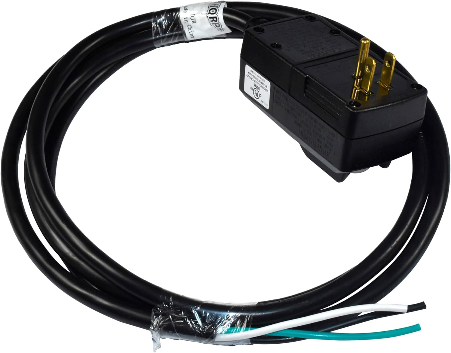 HQRP GFCI AC Power Cord Auto Reset 15A for Power Pressure Washer Pool Pump 7.5ft