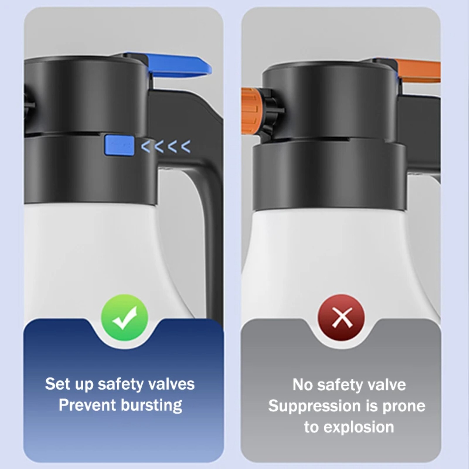 Electric Car Foam Sprayer with USB Pressurized Foam Car Wash Sprayer for Home