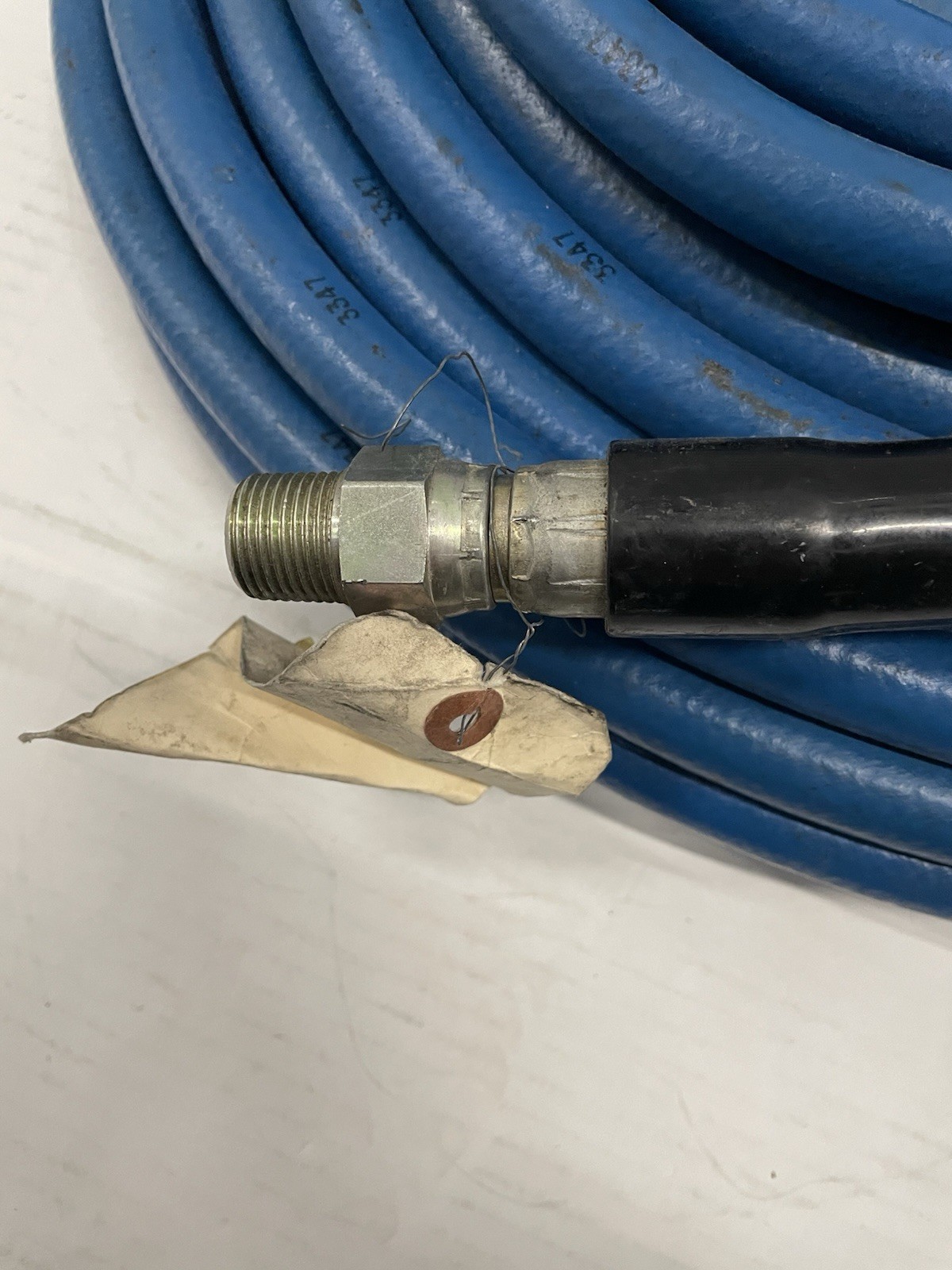 1/2” Legacy 100ft High-Pressure 3000 PSI Blue Hose With Swivel 1 End Made In USA
