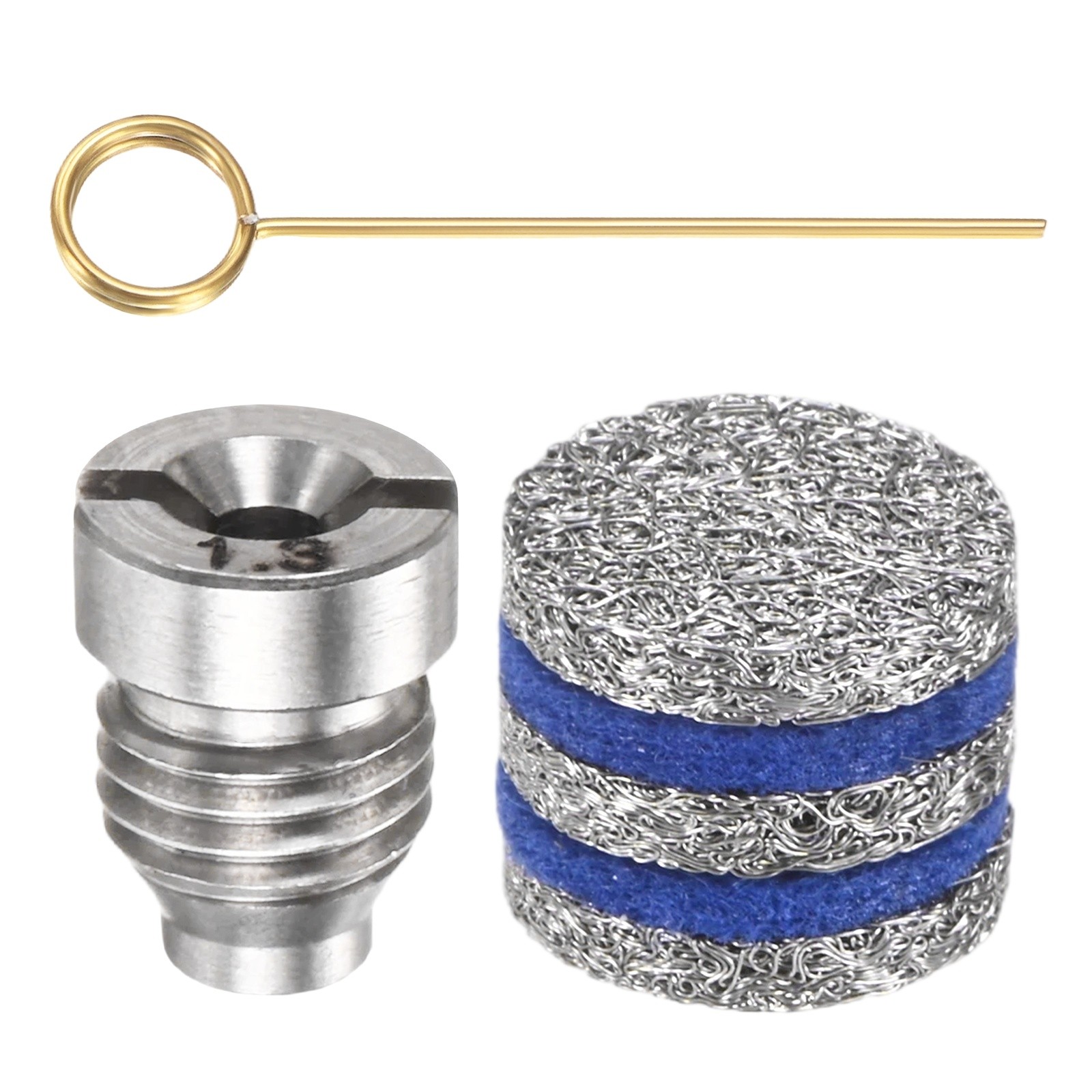 1-Set 1.3mm Orifice Foam Cannon Nozzle and 5 Layer Foam Maker Meshes