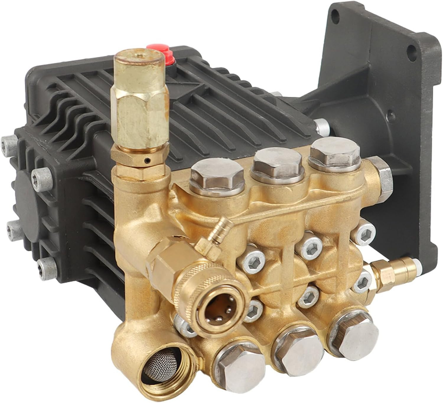 4400PSI 4GPM Pressure Horizontal Washer Pump 1In Shaft Power Washer Pump