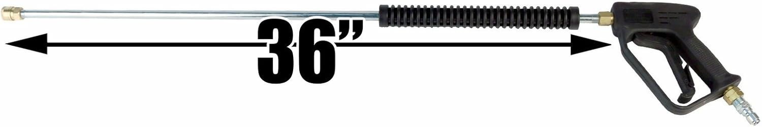 New 4000 PSI Pressure Washer Trigger Gun & 36″ Lance Combo Washer Tool Kit