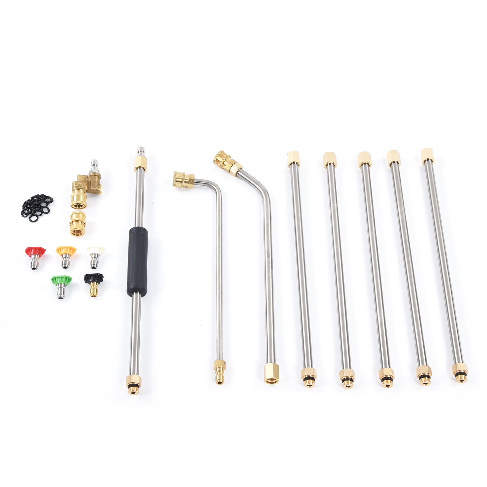 Pressure Washer Extension Wand Lance Accessory Tool Set Kit For Washing