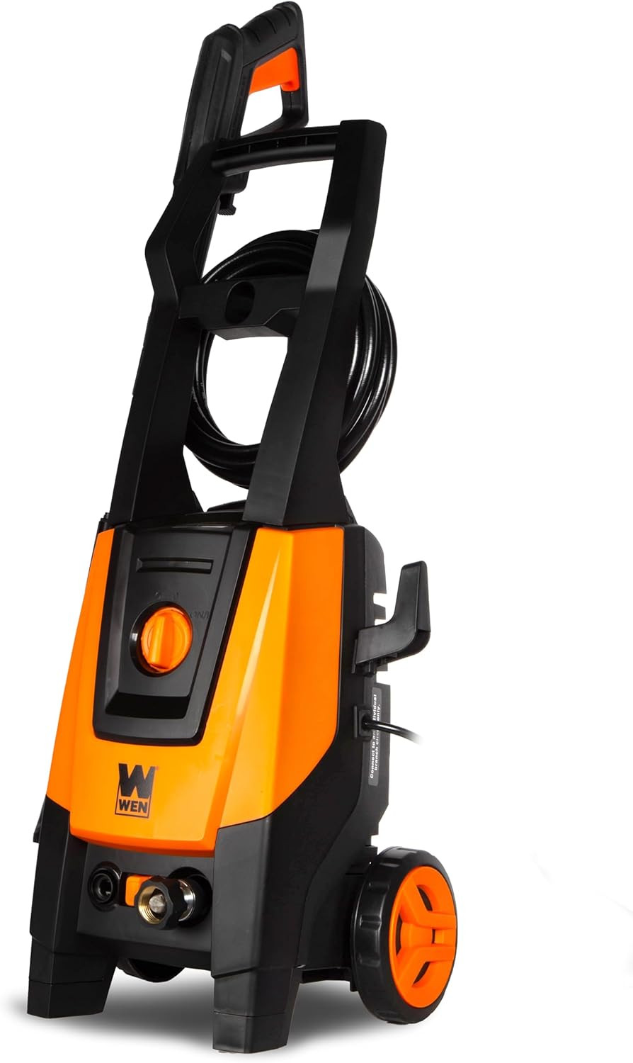 2300 PSI Electric Pressure Washer with Wheel Kit and 1.4 GPM Adjustable Flow Rat