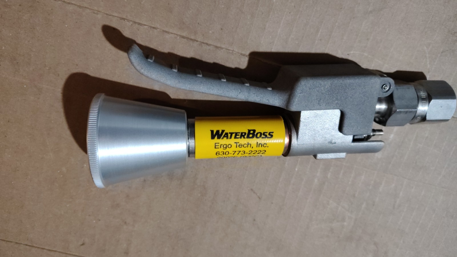 Ergo Tech, Waterboss Spray Nozzle, Inline, 300 Psi, 1/2″ Swivel Connector
