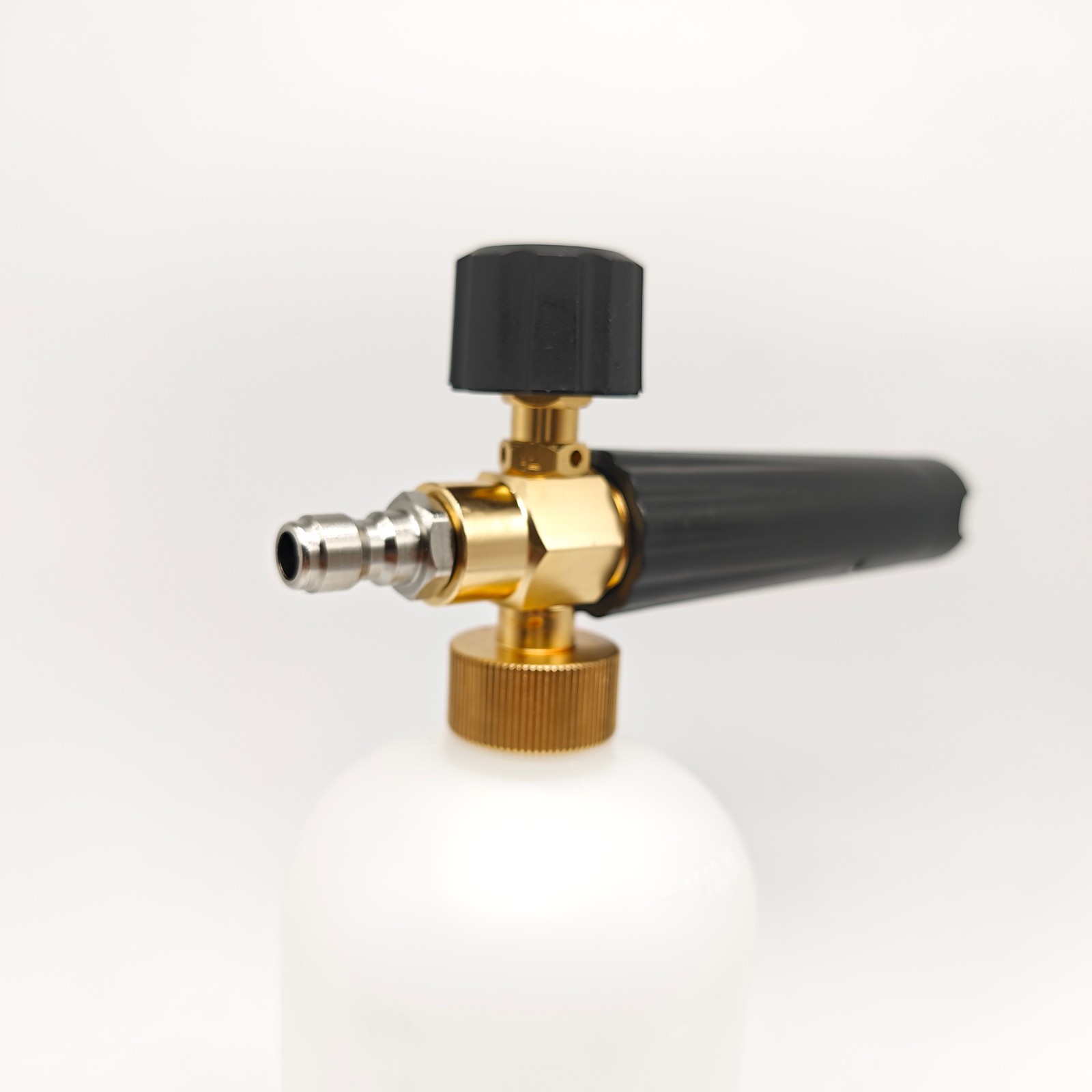 1/4″ Snow Foam Pressure Washer Gun Car Wash Soap Lance Cannon Spray Jet Bottle