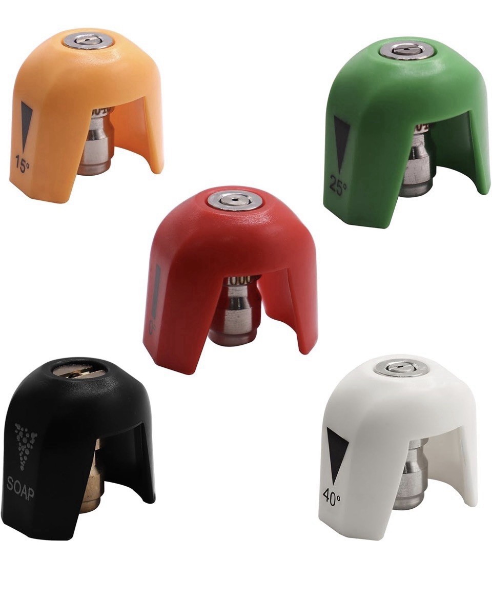 SPX3000-TPS Quick-Connect Spray Tips 5PCS for Sun Joe SPX 3000 Pressure Washer