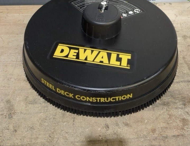 DEWALT 18″ 3700 PSI Surface Cleaner, Black Steel Deck DXPA37SC
