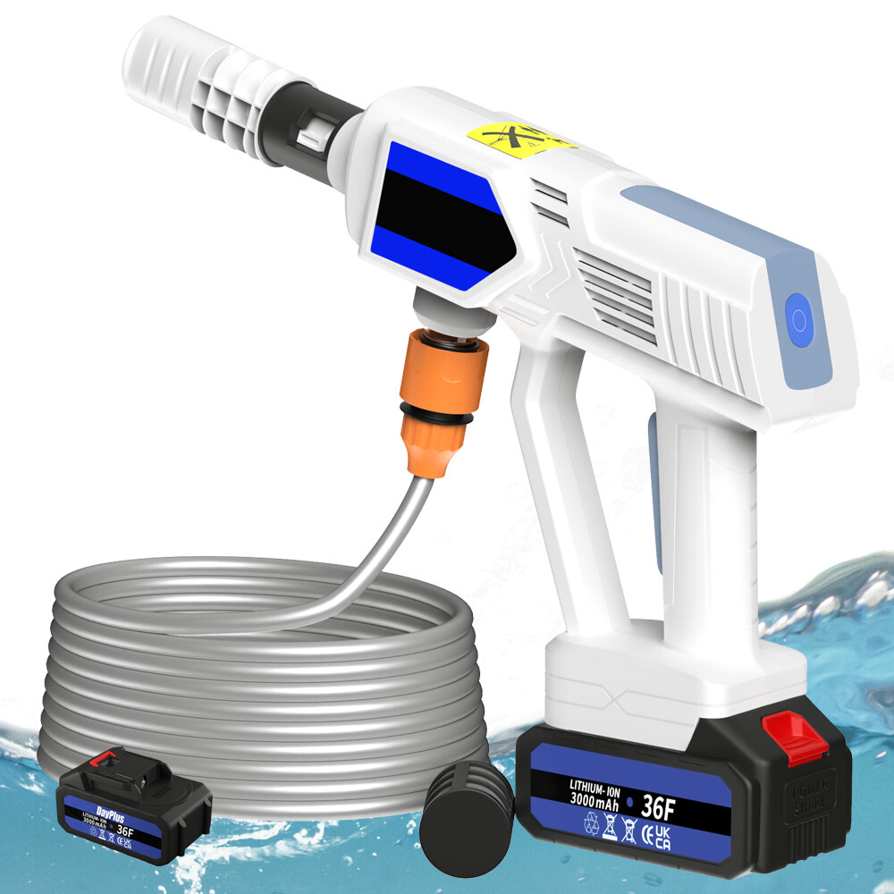 For Makita 18V Battery Cordless Jet Wash Car Washer Upgraded- 3 speeds,2 Battery