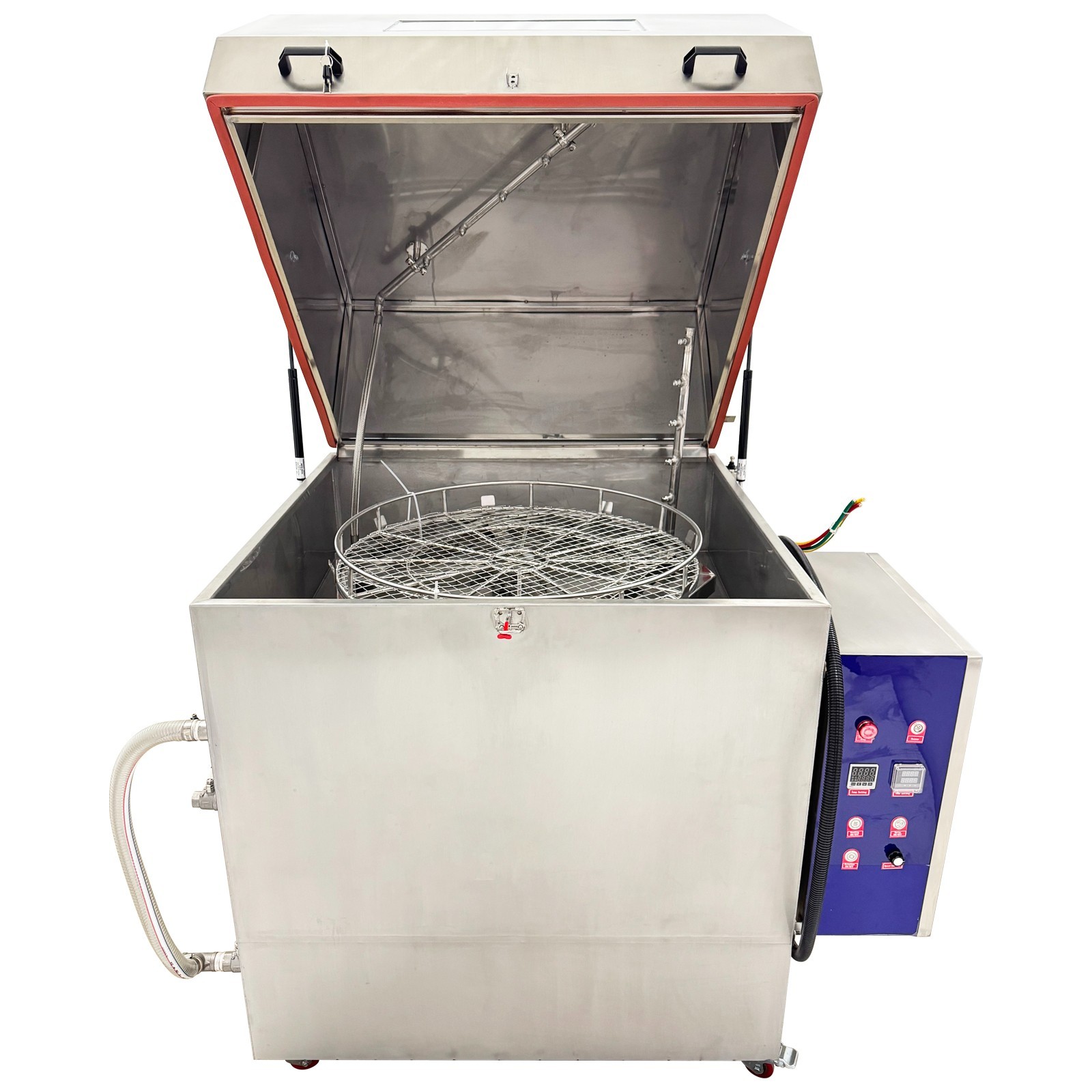 220V 3-Phase High Pressure Rotary Spray Cleaning Machine Hardware Part Washer