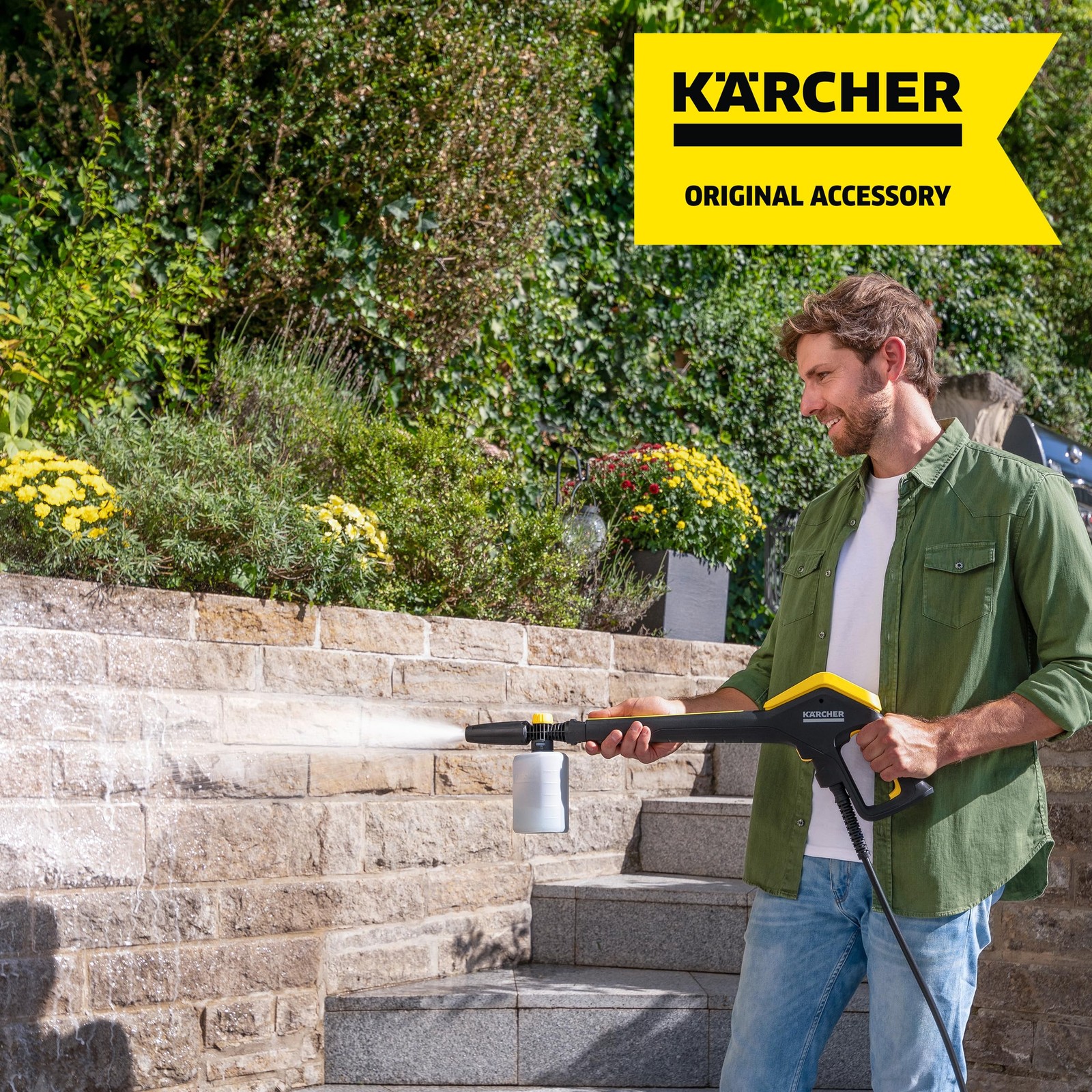FJ6 Foam Cannon for Karcher Electric Pressure Washers K1-K5 – Great for Clean…