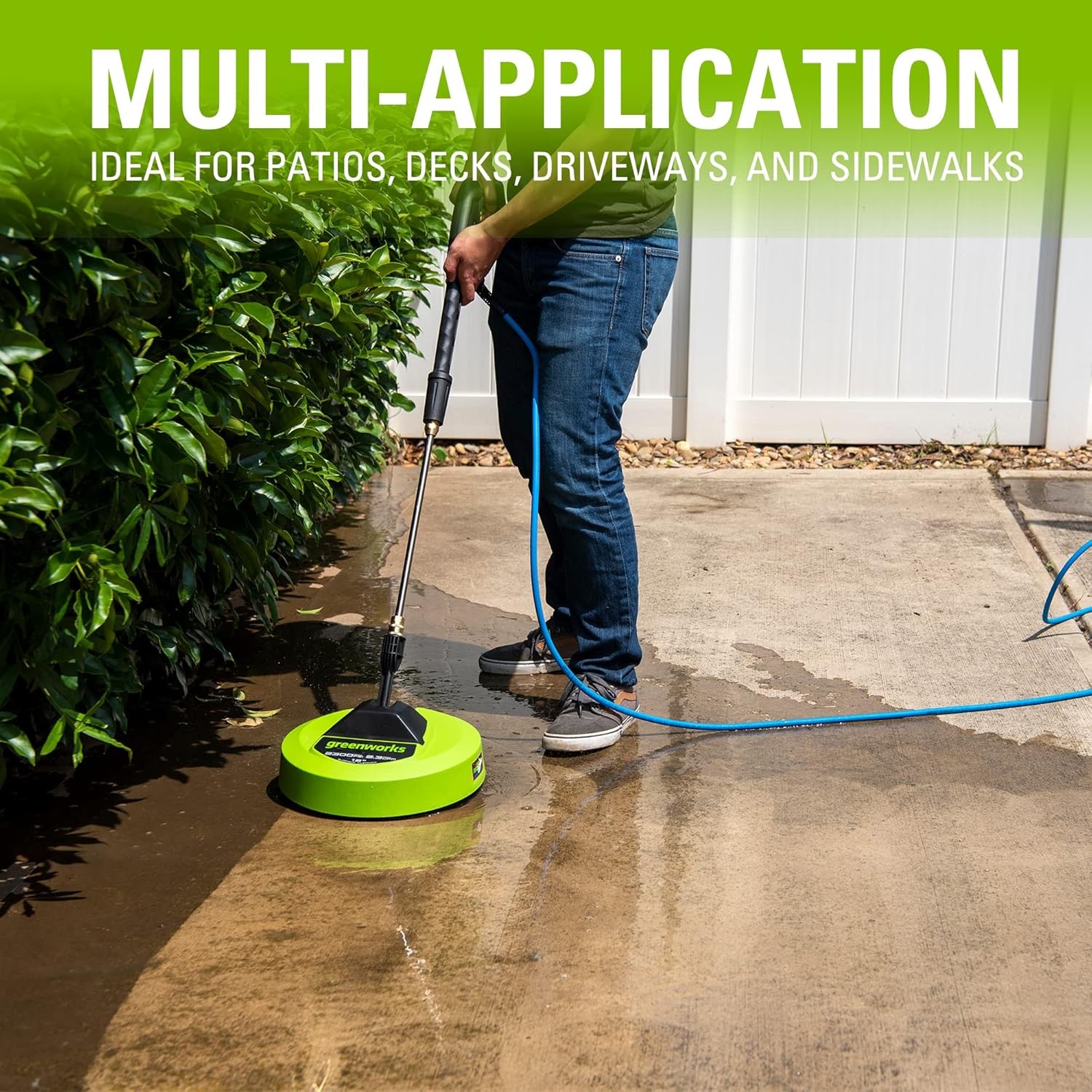 12″ in Surface Cleaner Pressure Washer Attachment