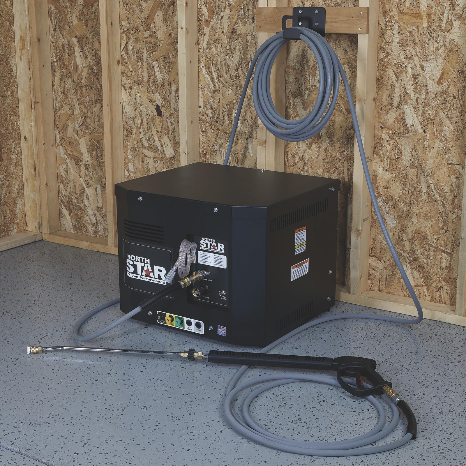NorthStar Electric Cold Water Total Start/Stop Stationary Pressure Washer, 1500