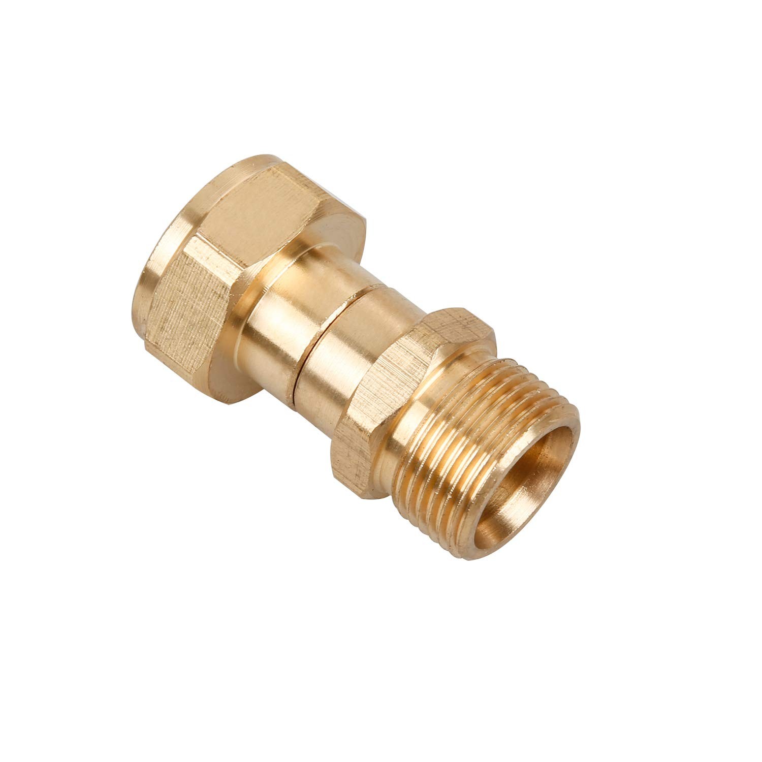 Pressure Washer Swivel Joint Anti Twist Metric M22 14mm Connection 3000 PSI