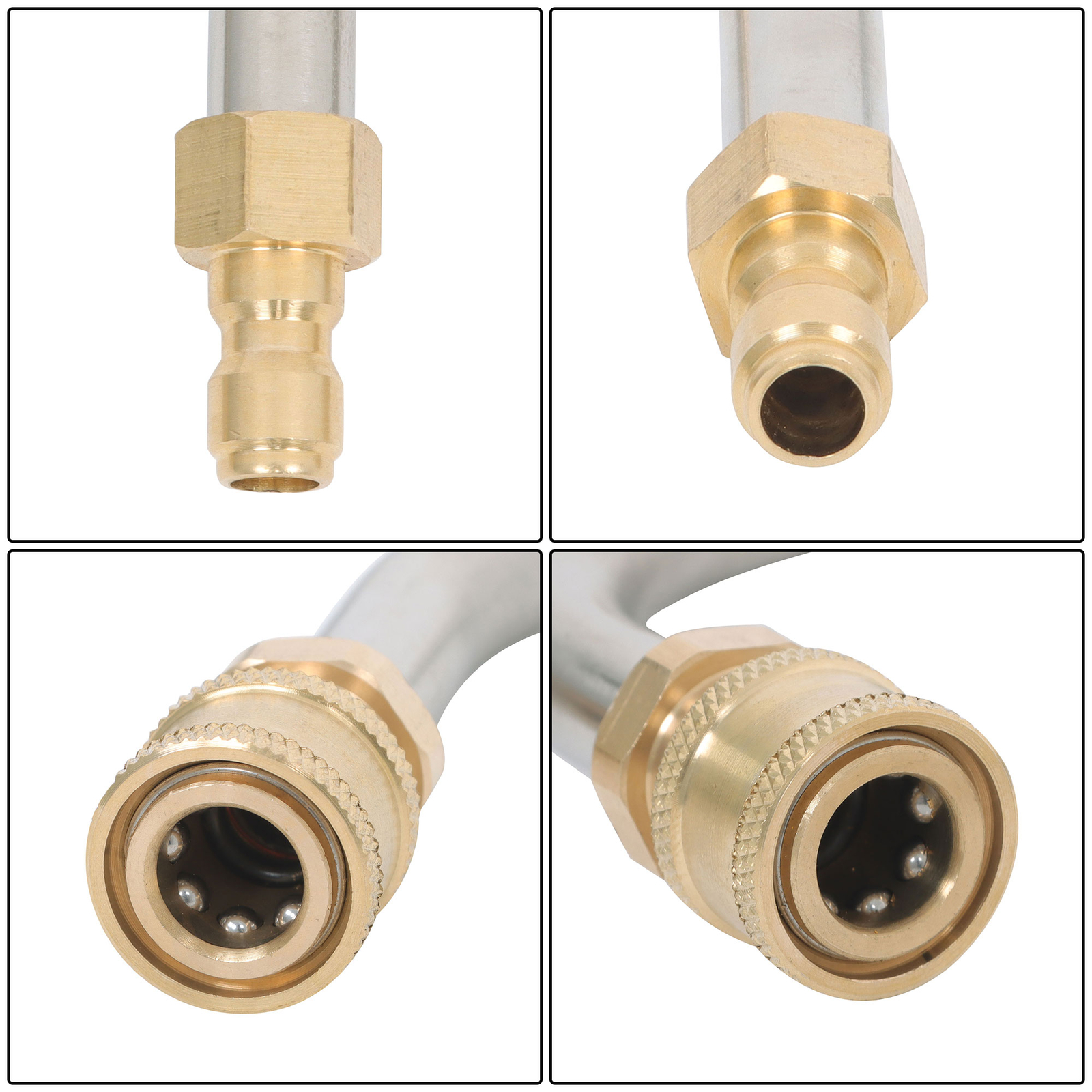LABLT 9 Set of Pressure Washer Extension Wand, Replacable Upgraded Washer Lance
