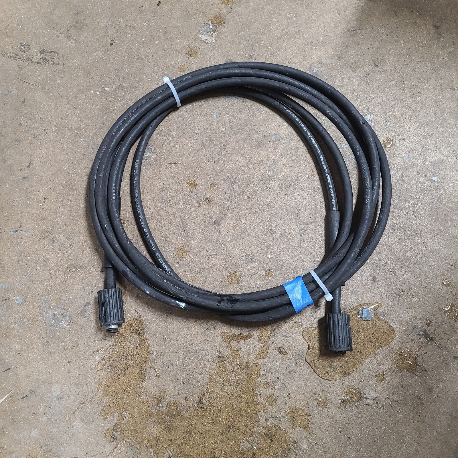 OEM Sun Joe High Pressure Washer Hose SPX3000 2900 PSI Used M22 15mm