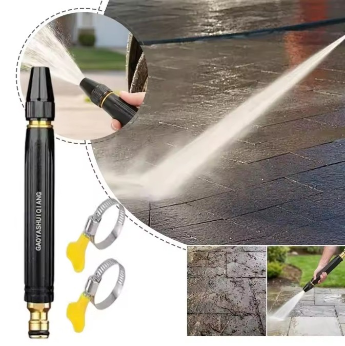 Larnto High Pressure Hose Nozzle Water Gun for Car Wash Garden Pressure Booster