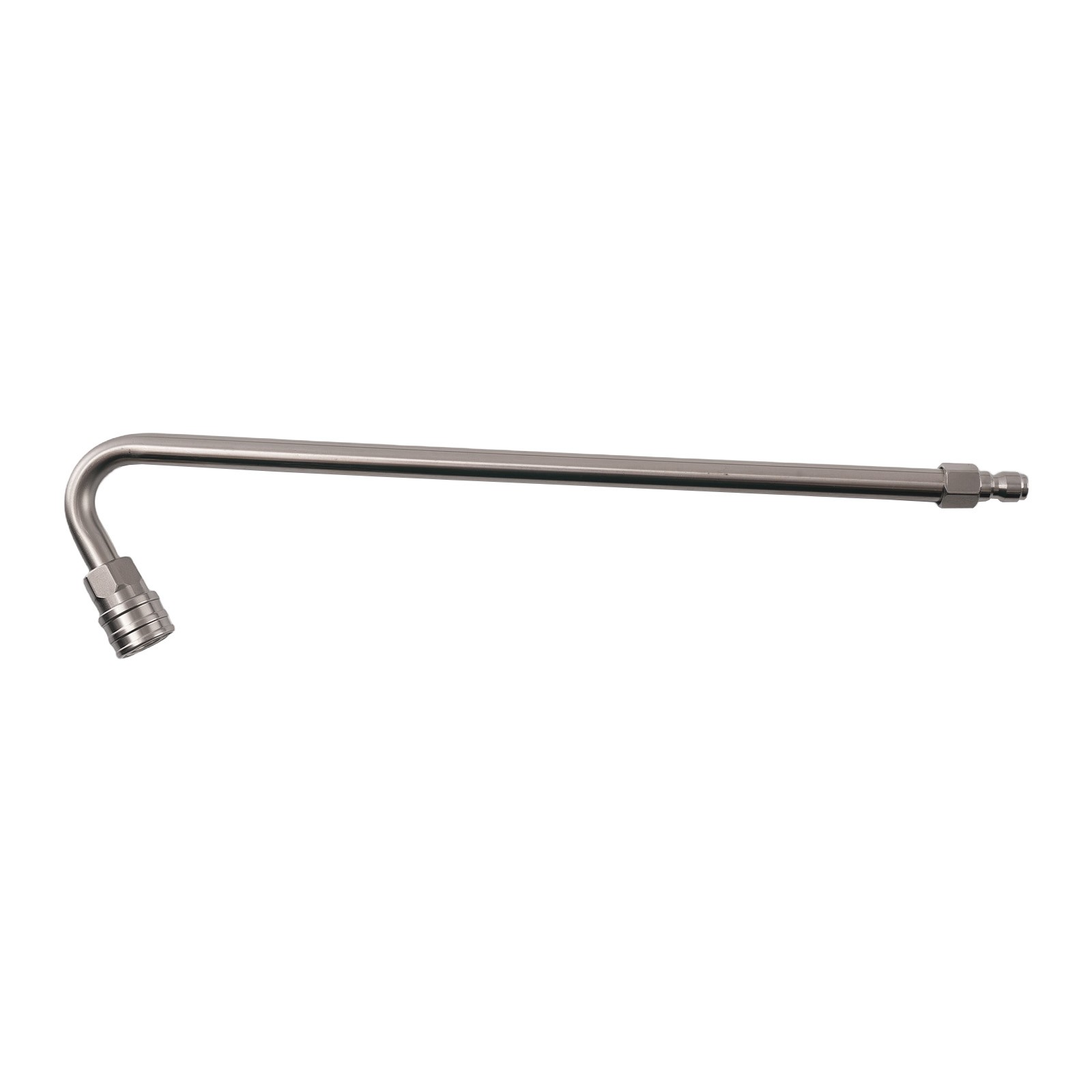 120″ Pressure Washer Extension Rod Stainless Steel Gutter Cleaning Tool Kit