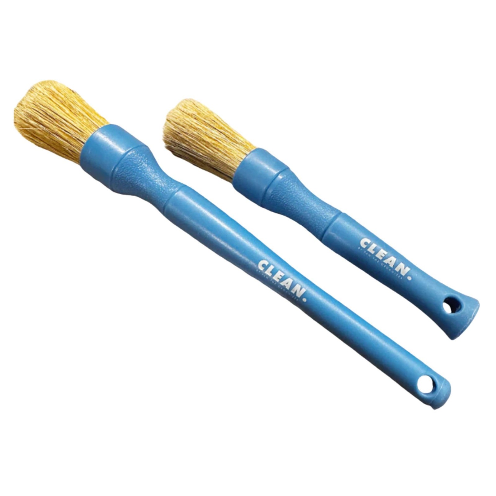 Clean. Blue Boar’s Hair Detailing Brush – Professional Grade Auto