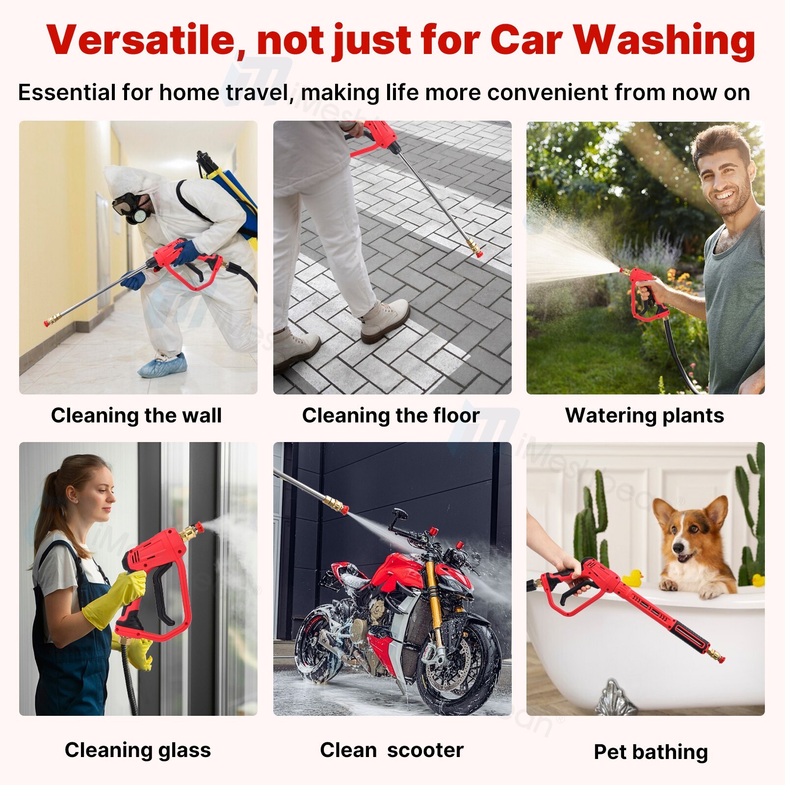 20pcs Polishing Bonnet Pads 5 to 6 Inches Buffer Bonnets Microfiber Car Polisher