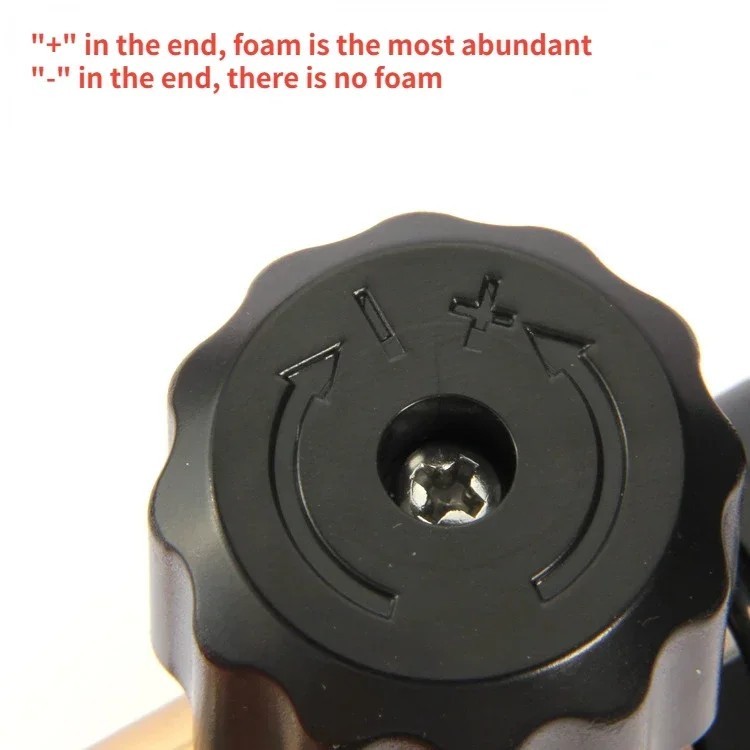 1/4″ Snow Foam Pressure Washer Gun Car Wash Soap Lance Cannon Spray Jet Bottle