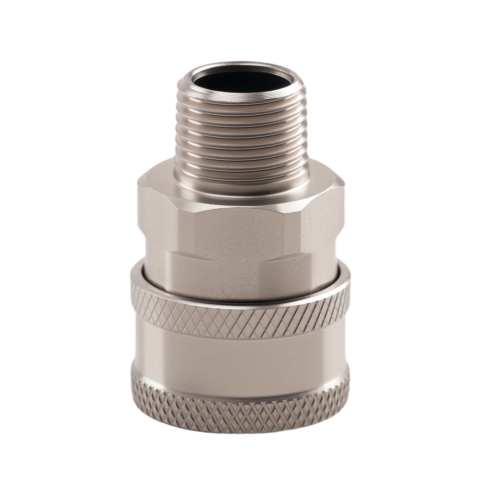 3/8″ NPT Quick Connect Adapter Kit Pressure Washer Coupler Stainless Steel