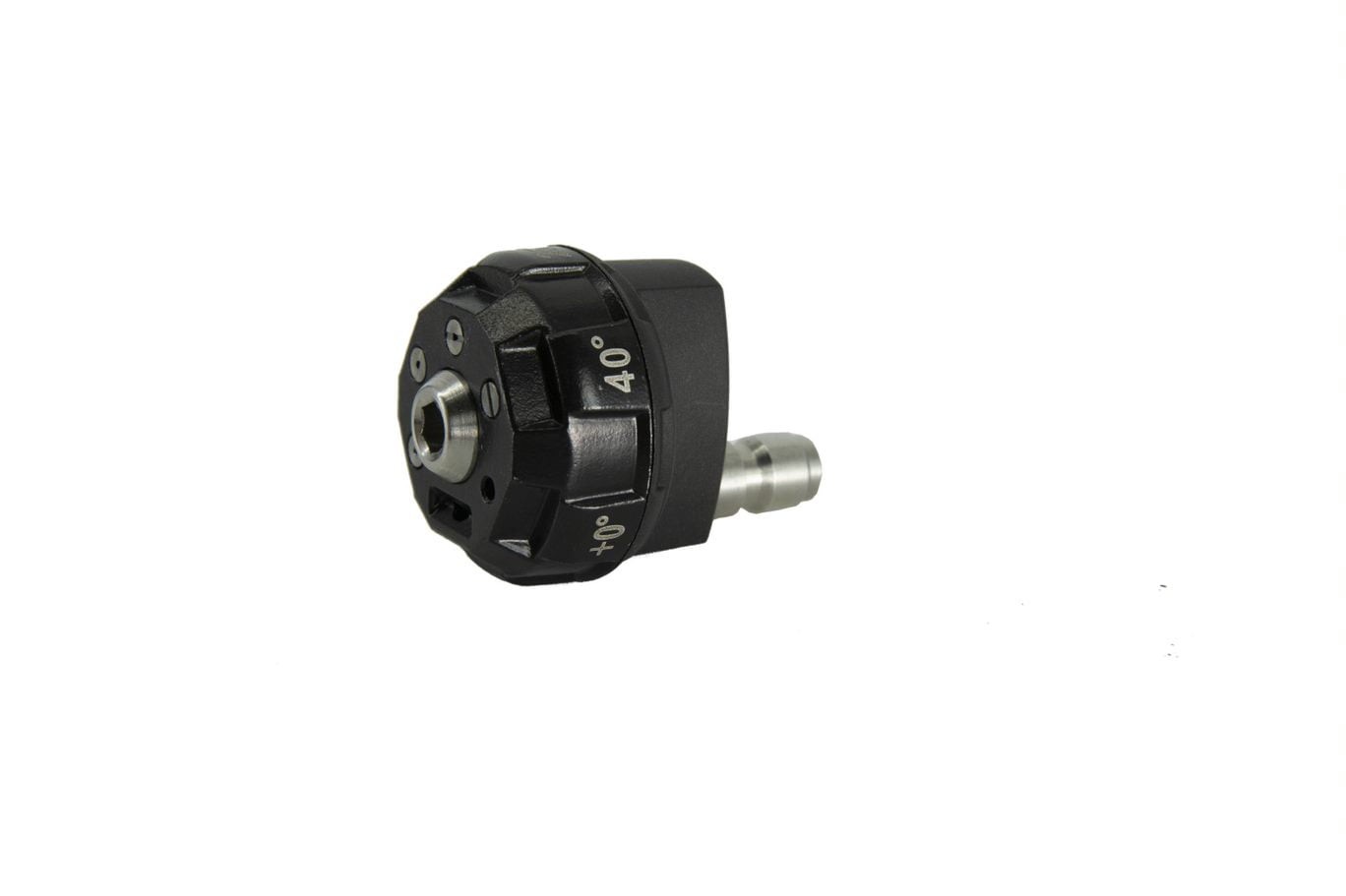 Universal 1/4″ Quick Connect 6-in-1 Pressure Washer Nozzle, Black