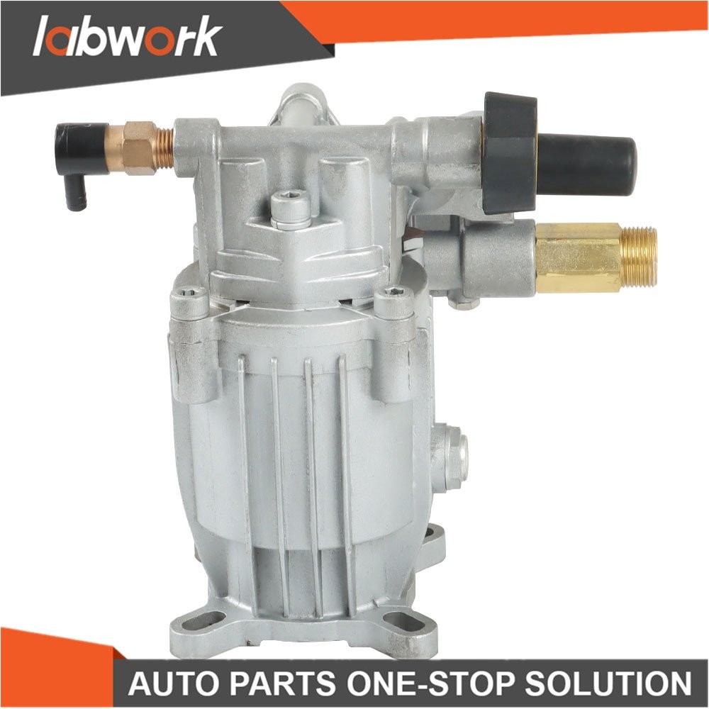 Labwork Pressure Washer Pump 3/4 HorizShaft MAX 3000 PSI 2.5 GPM Oil Sealed