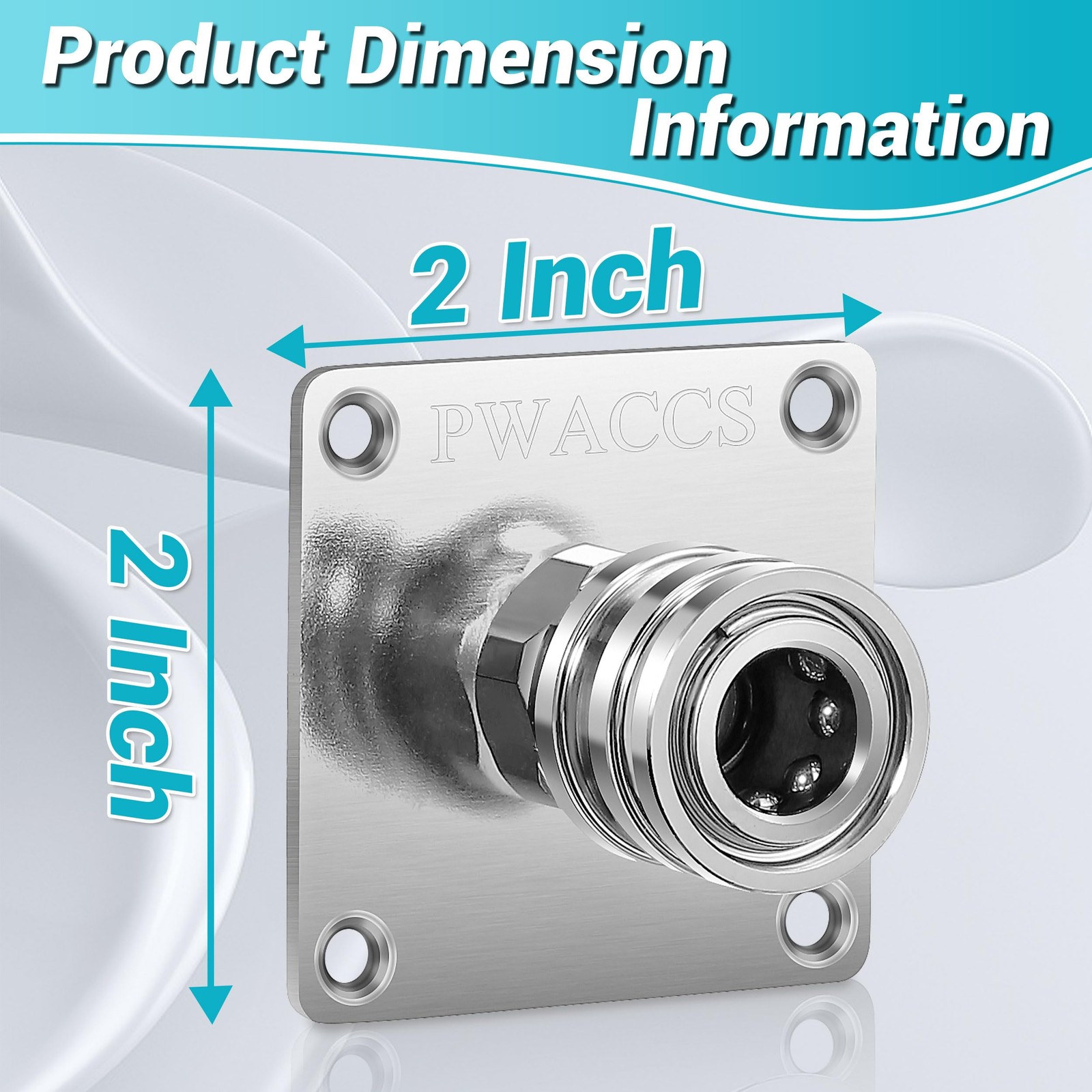 Pressure Washer Foam Cannon Holder, 1/4″ Quick Connect