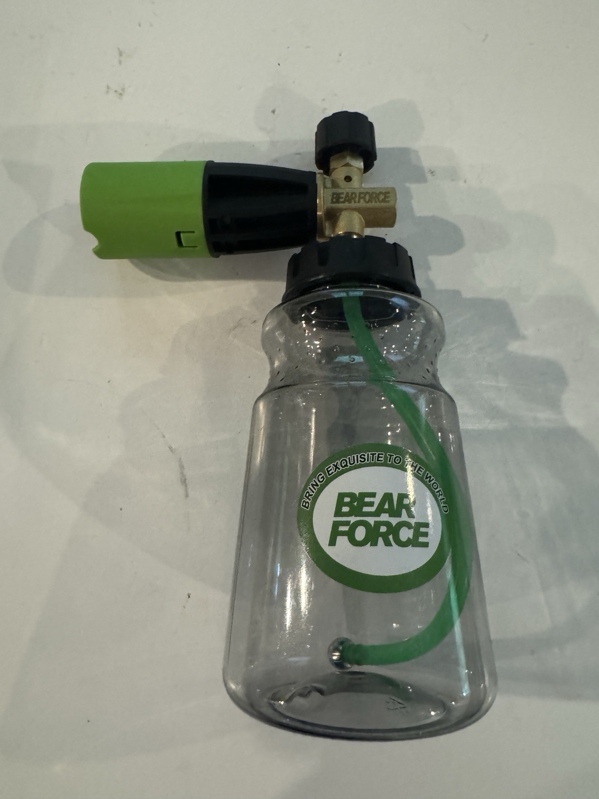 Bear Force Brass Foam Cannon 34oz Pressure Washer Snow Foam Blaster NO ORIFICE