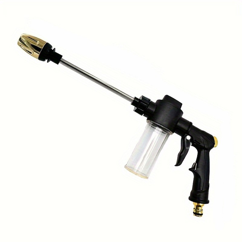 High Pressure Garden Water Gun Hose Nozzle Car Wash RV Foam Kettle Spray