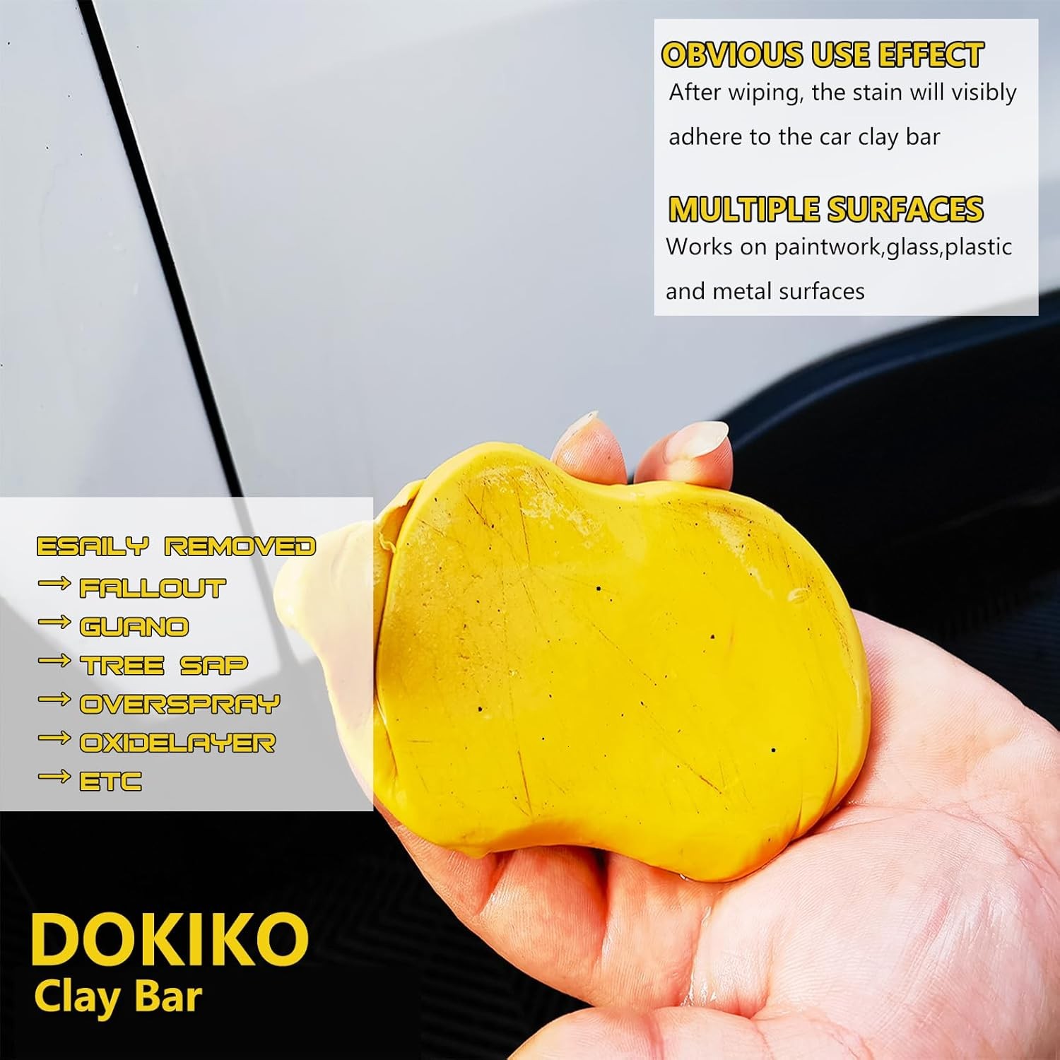 8 Pack Car Clay Bars Auto Detailing Premium Magic Kit |…
