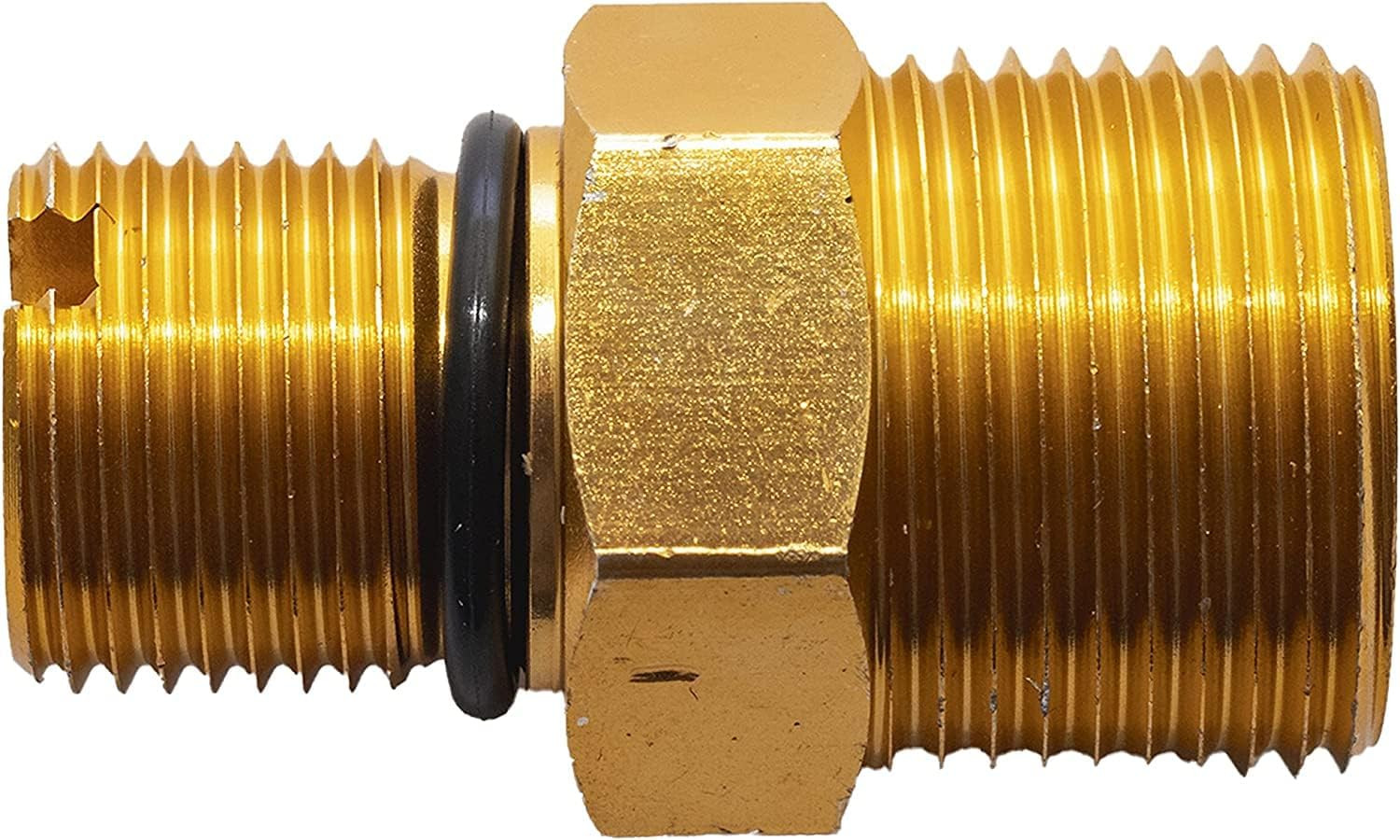 Simpson Cleaning Outlet Connector for Gas Powered Pressure Washer Pumps, Gold