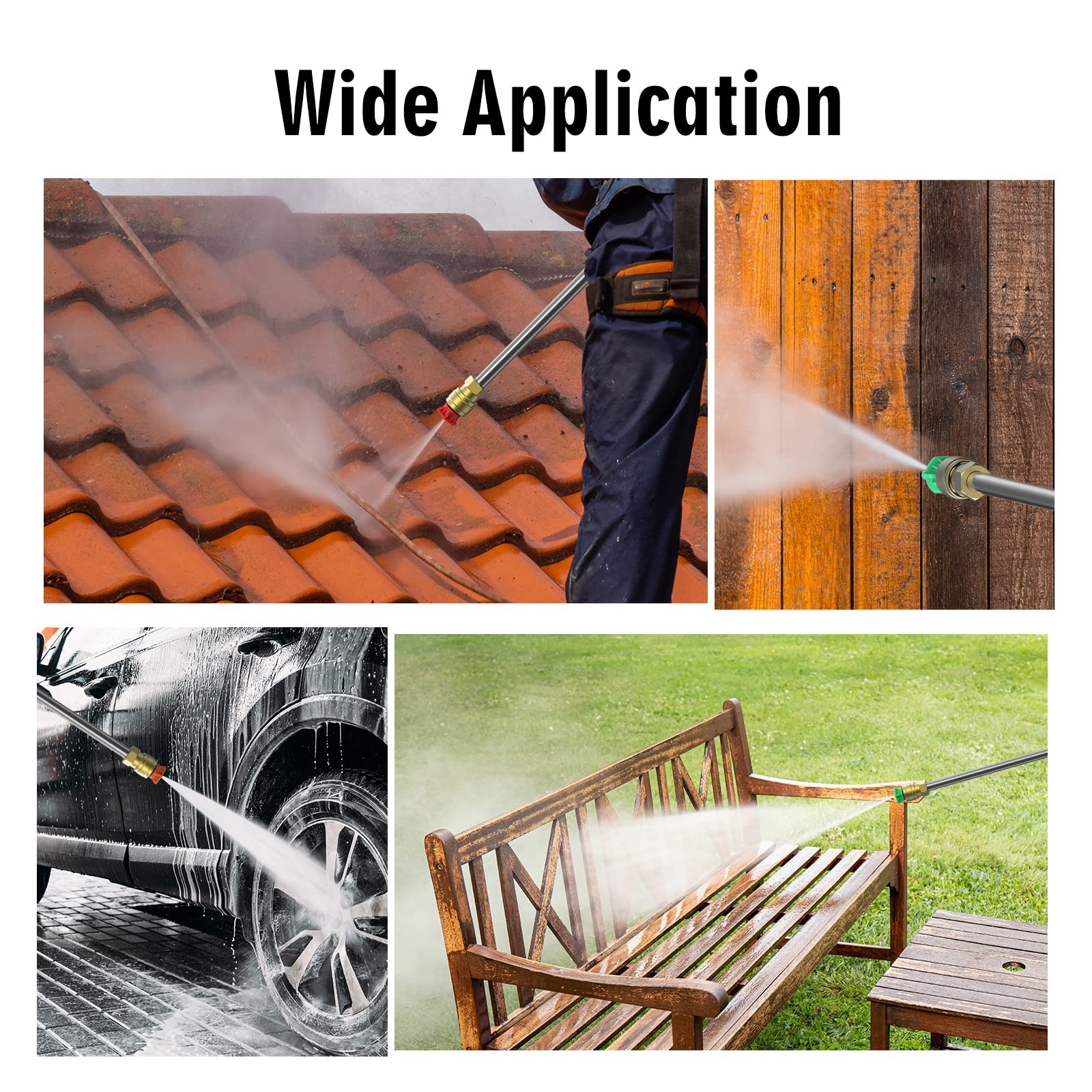 Electric Pressure Washer, SWIPESMITH 3500 Max PSI, 2.6 GPM Power Washer Machi…