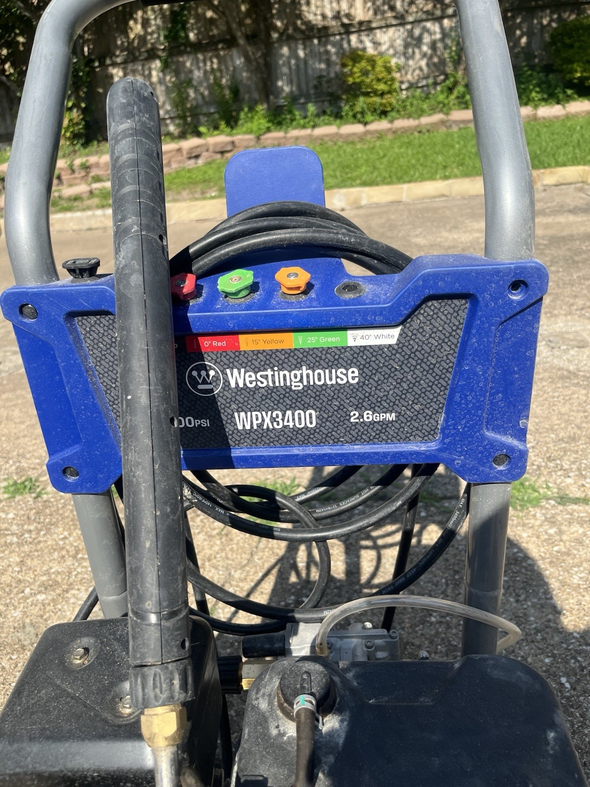 Westinghouse 3400 PSI 2.6 GPM Gas Pressure Washer Dallas Pick Up Only