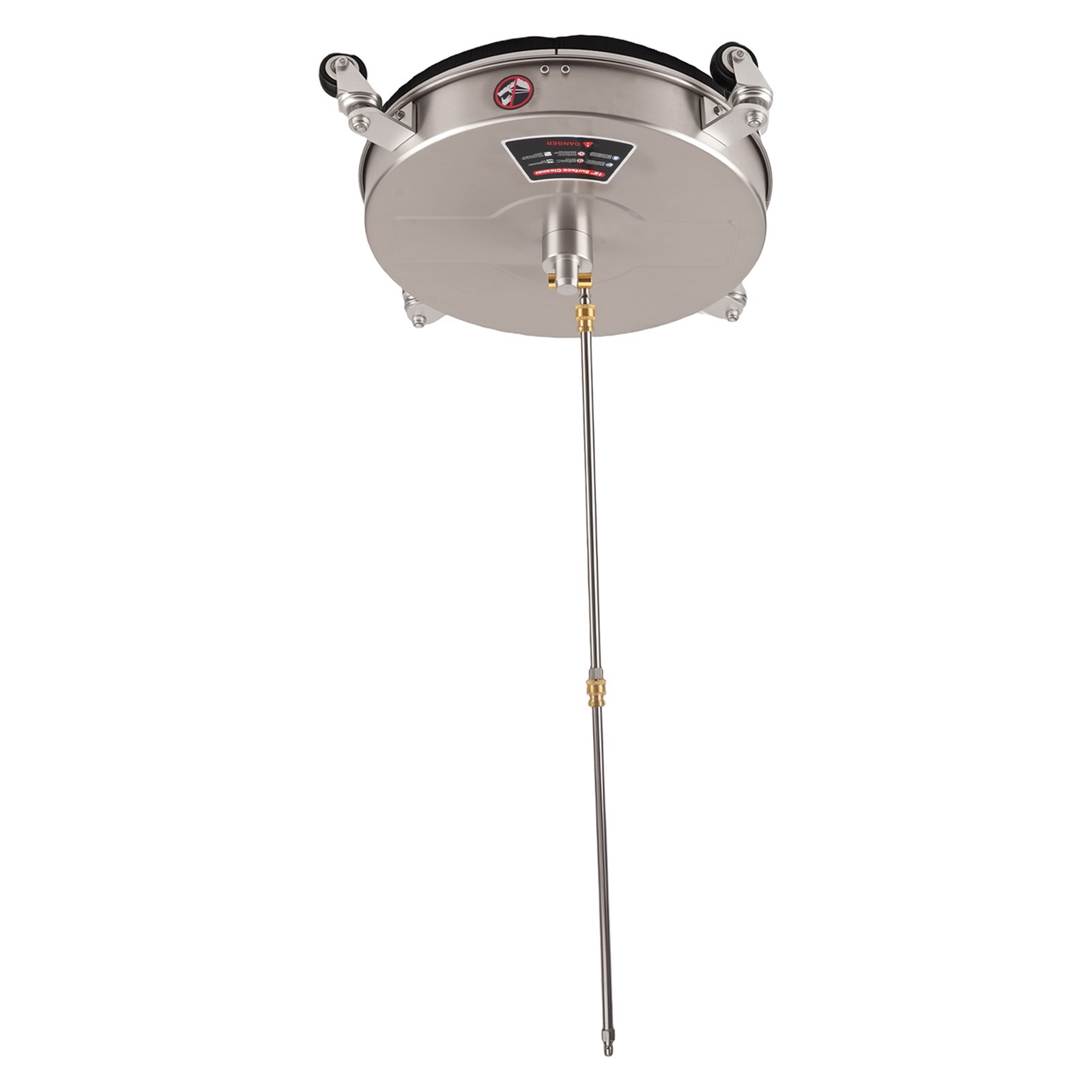 18″ Pressure Washer Surface Cleaner 4000 PSI Stainless 1/4″ Quick Connect New