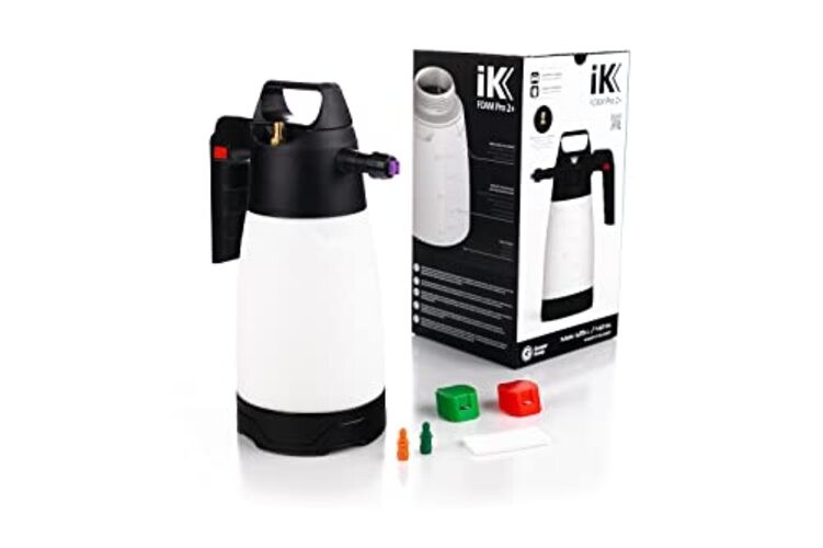 IK FOAM Pro 2+ Pump Spray Foamer with Schrader Valve – FoamSprayer 50 oZ –