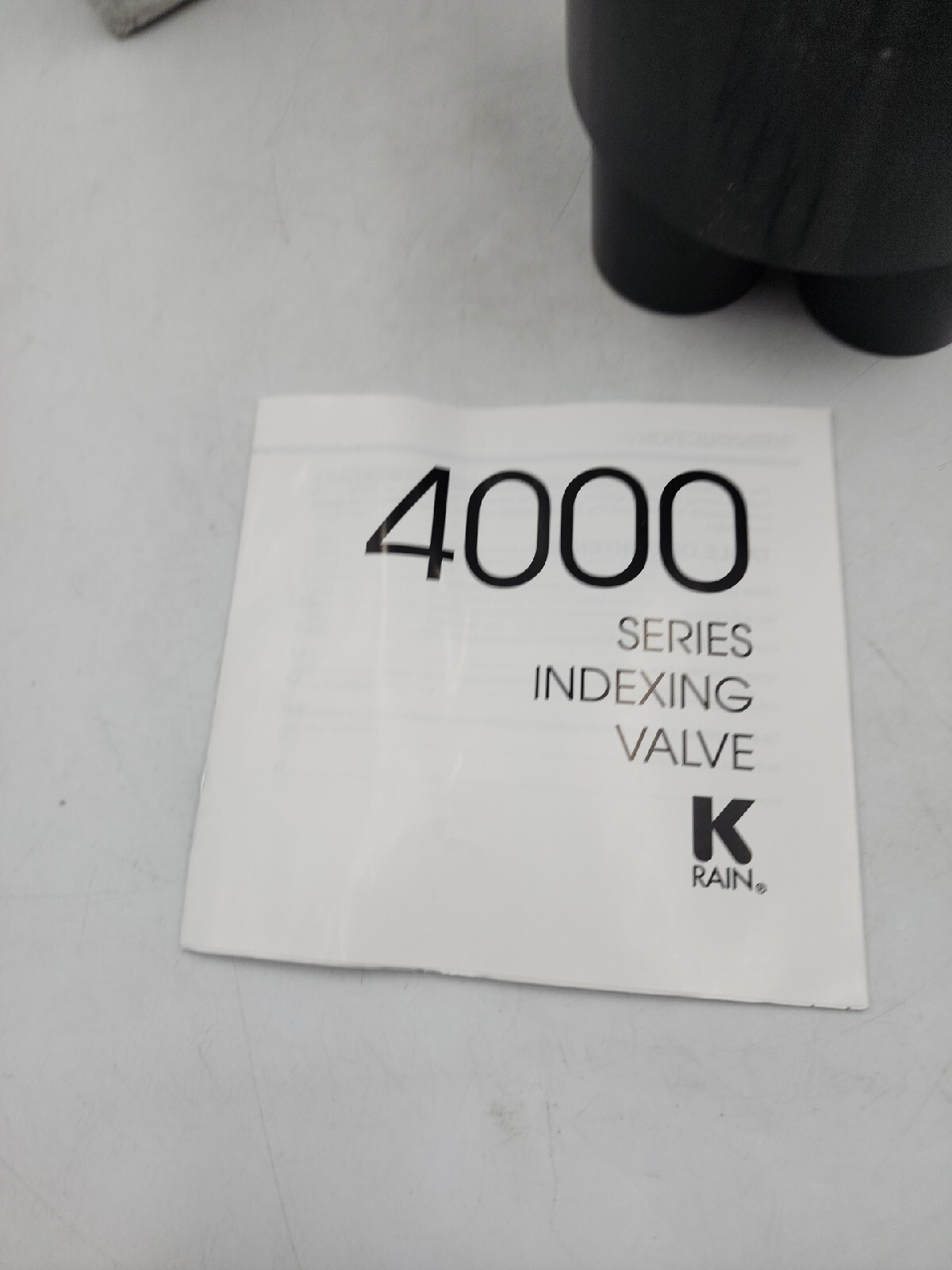 K-RAIN 4404 4000 Series Indexing Valve with 4 Outlets and 4 Zones