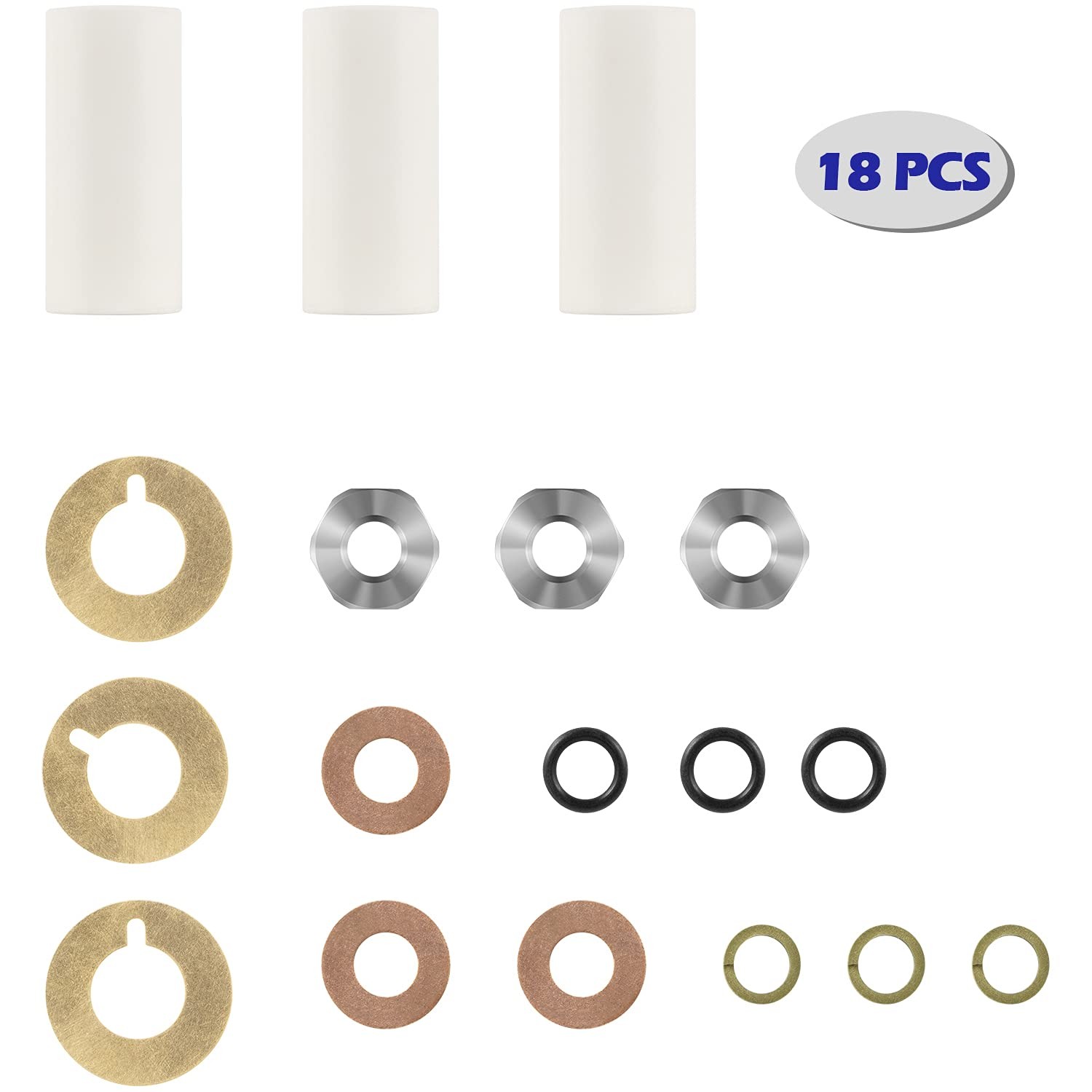 AR2546 Pump 18mm Piston Kit Ceramic Plunger Repair Kit fits for Annovi Reverb…