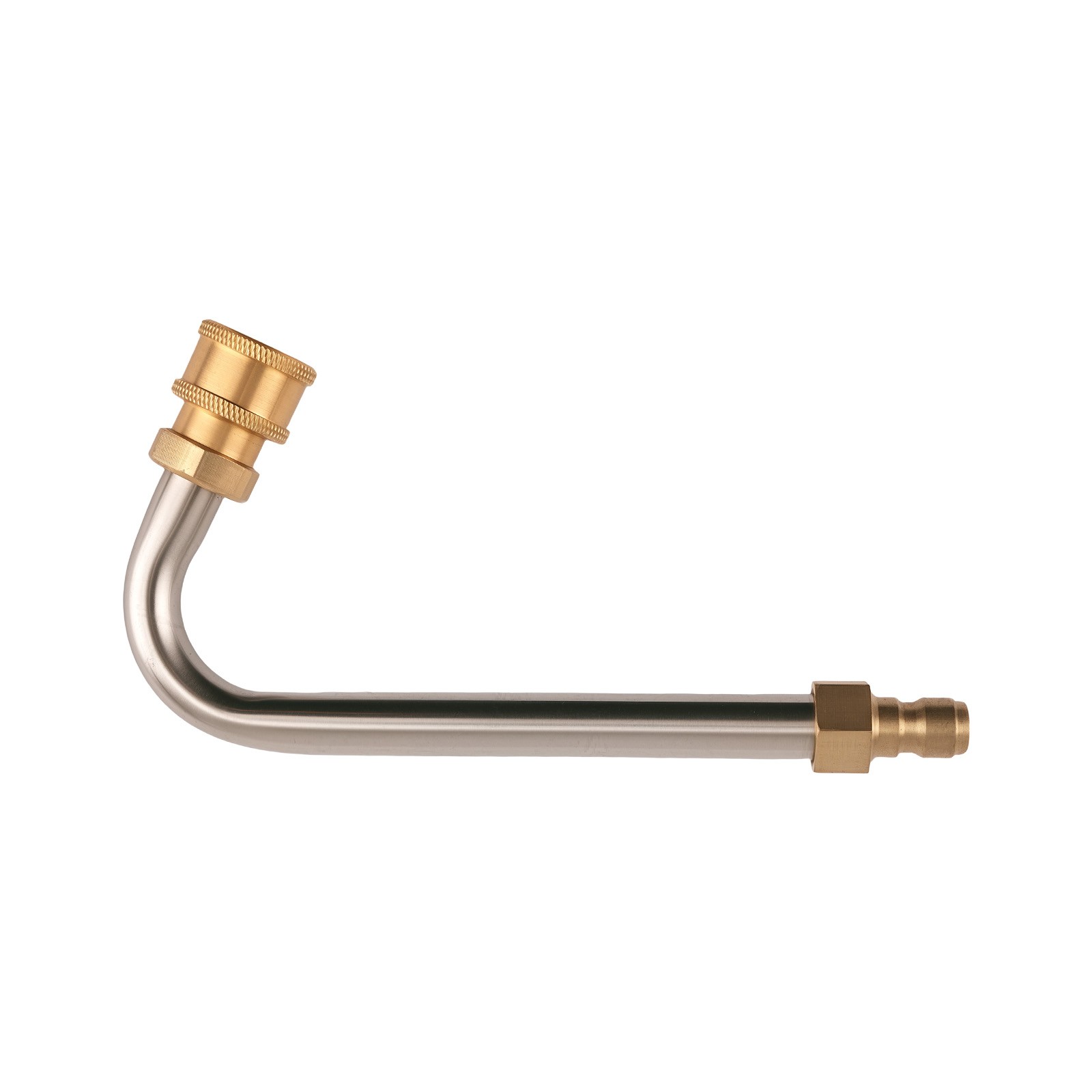 Pressure Washer Extension Wand 15in 7pcs Brass 4000PSI 30° 90° U Shape Wand 3