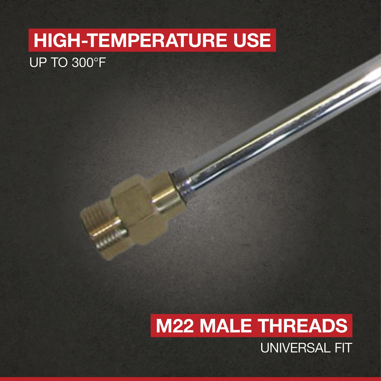 NorthStar Hot Water Bent Pressure Washer Lance, 4000 PSI, 12.5 GPM, 28in.L